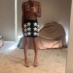 JoyRich High-waist leather skirt Small